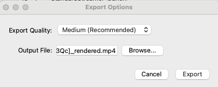 Player with exit streamer