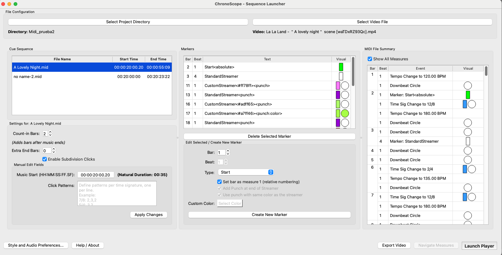 ChronoScope Main Window