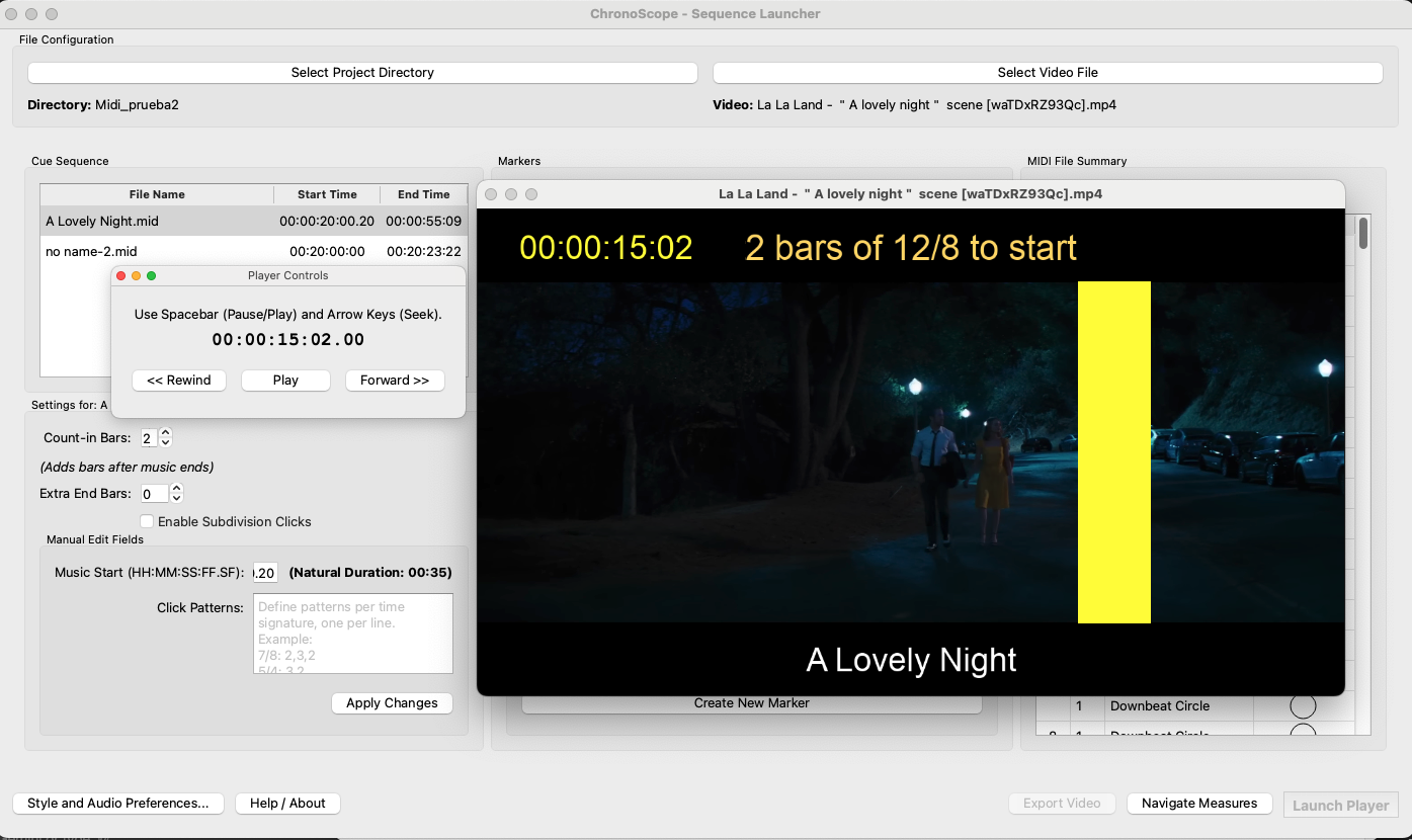 Advanced Marker Editor